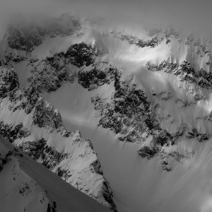 prise de vue des hautes Pyrénées réalisée depuis les crêtes de Cauterets