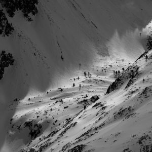prise de vue des hautes Pyrénées réalisée depuis les crêtes de Cauterets