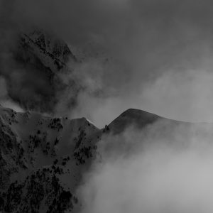 prise de vue des hautes Pyrénées réalisée depuis les crêtes de Cauterets